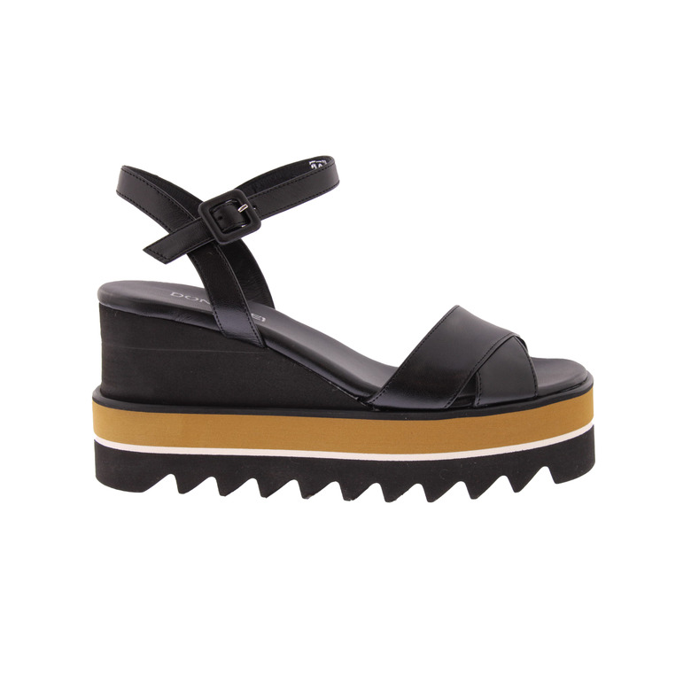 Donna Lei sandals black 1