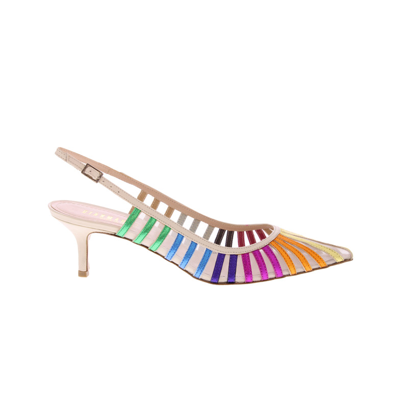 Gianmarco F. slingbacks multicolor 1