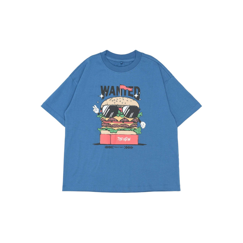 The New t-shirt blauw 1