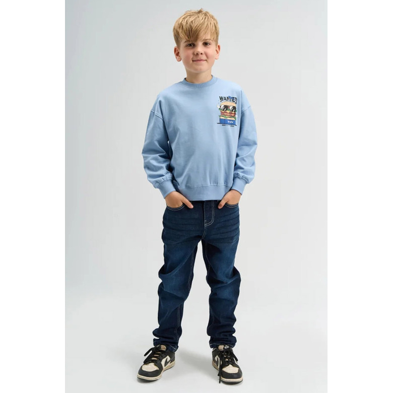 The New sweater blauw 2