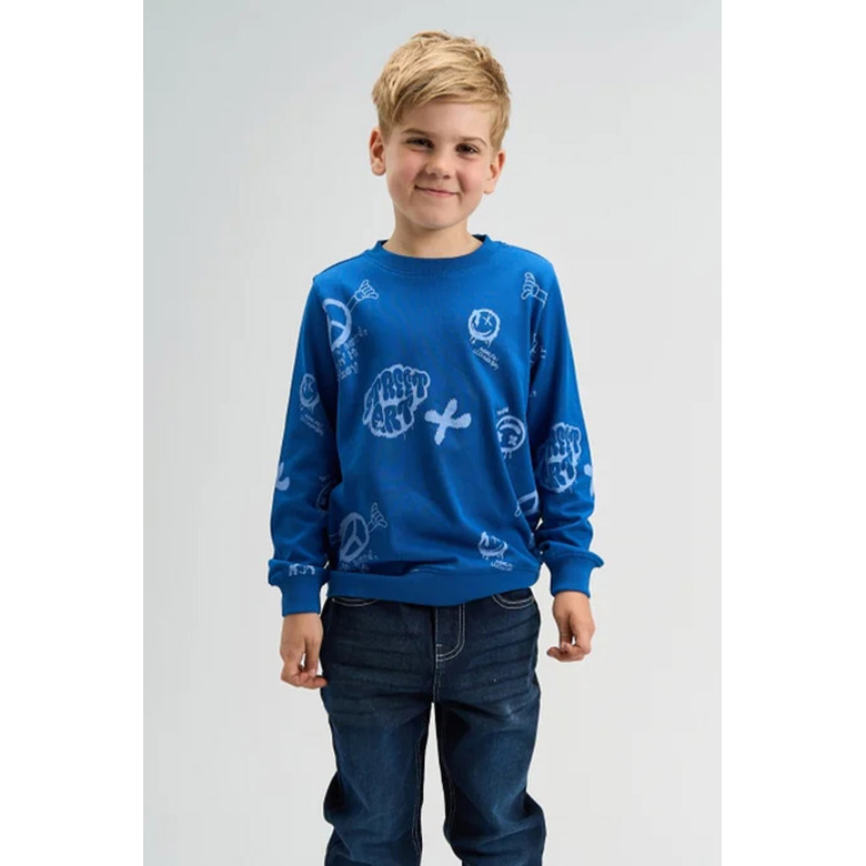 The New sweater blauw 2
