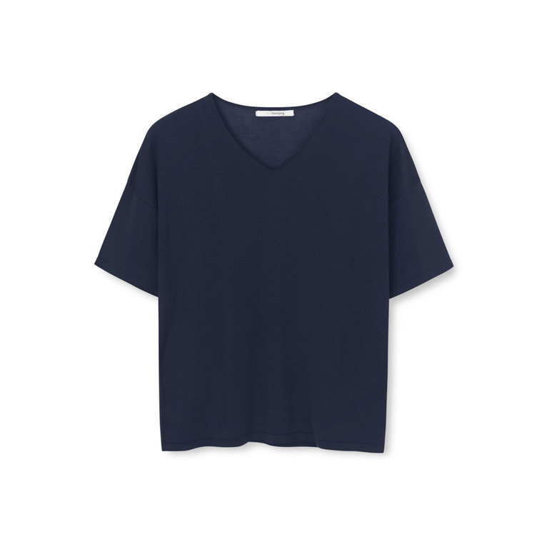 Sibin Linnebjerg t-shirt blau 1