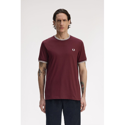 Fred Perry t-shirt bordeaux