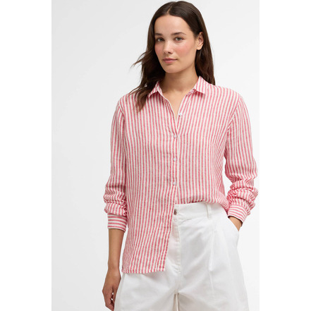 Barbour chemisier rouge