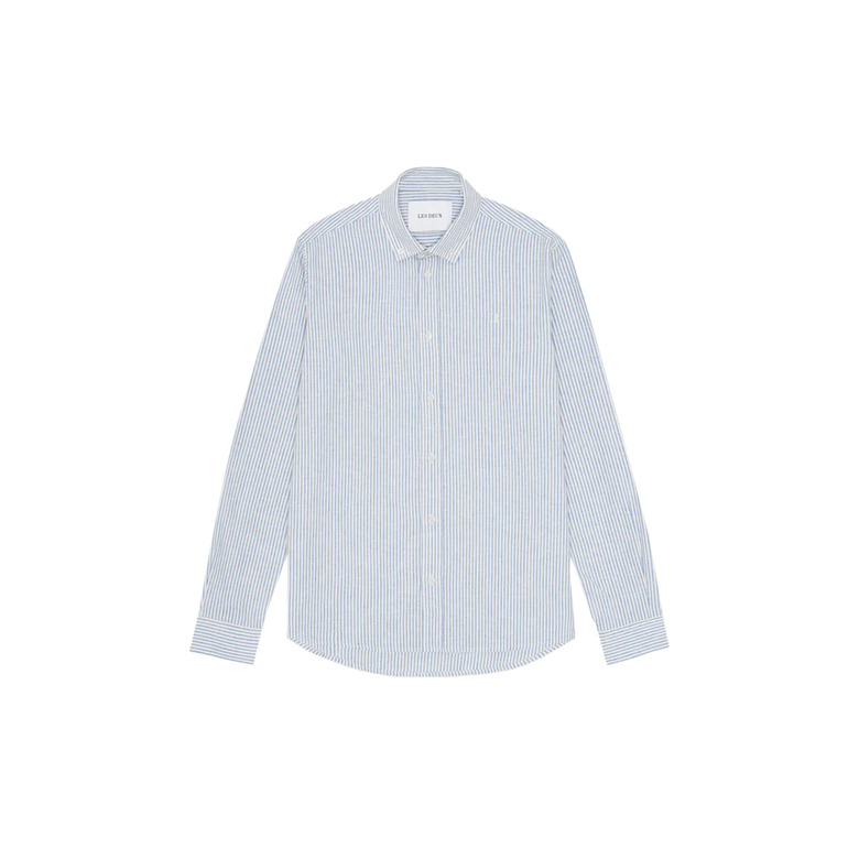 Les Deux chemise bleu 1