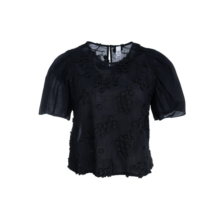 Dame Blanche chemisier noir 1