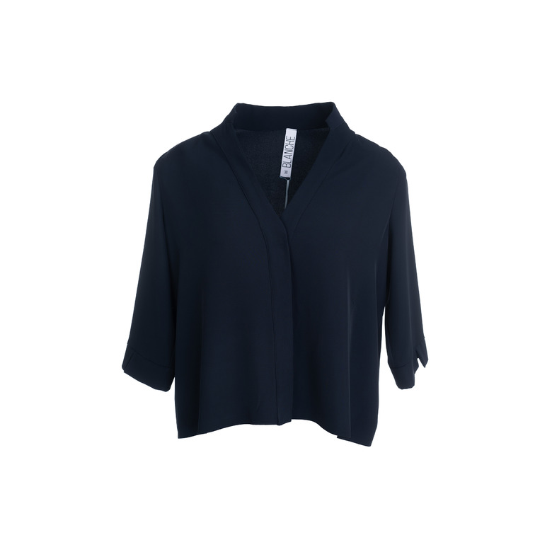 Dame Blanche chemisier bleu 1