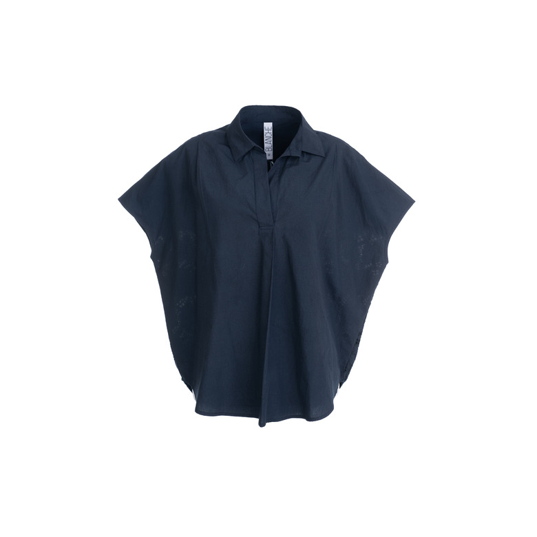 Dame Blanche chemisier bleu 1