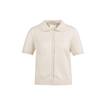 Yaya strickjacke beige