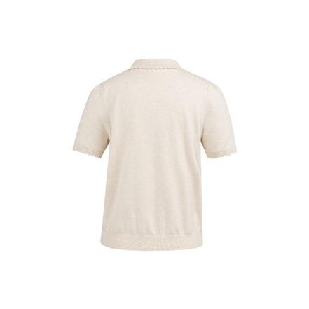 Yaya strickjacke beige