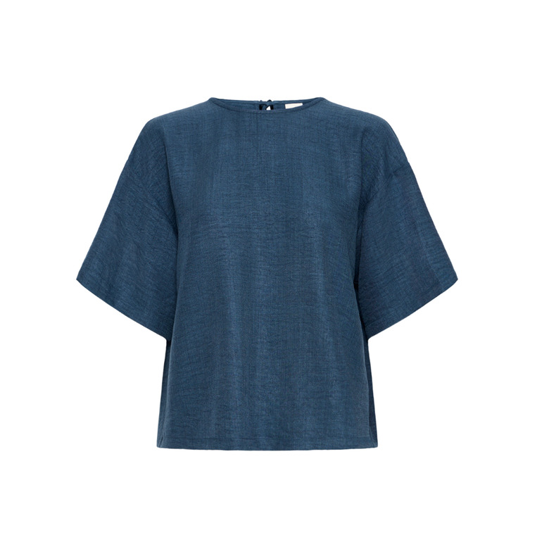 Ichi chemisier bleu 1