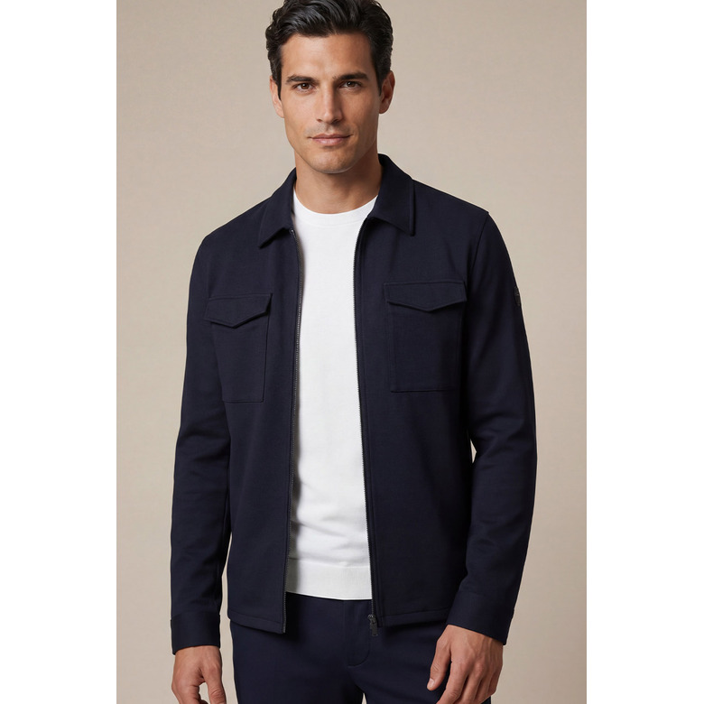 Cavallaro strickjacke blau 2