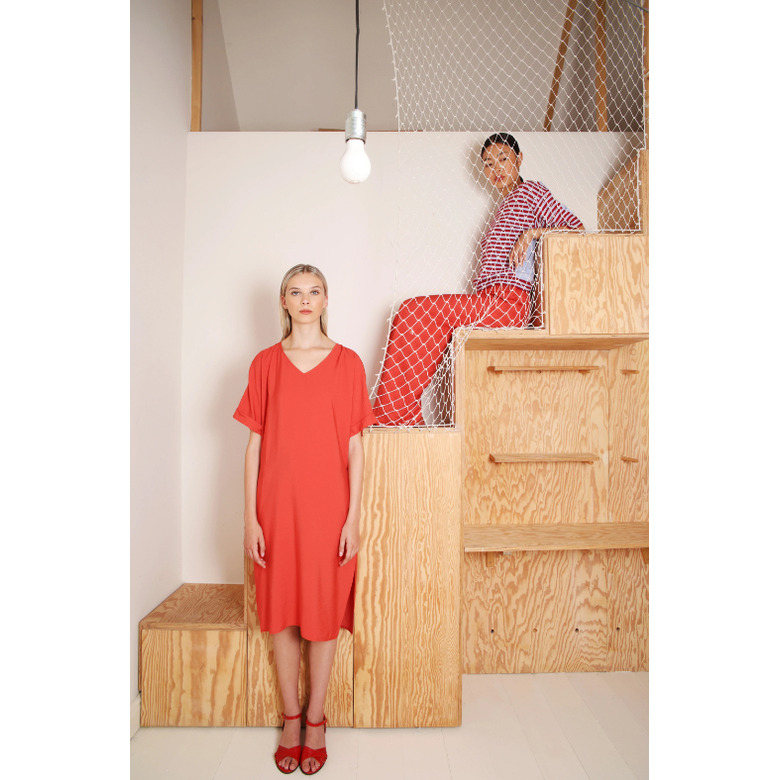 Hampton Bays kleid rot 2