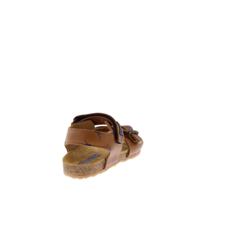 Stones And Bones sandales cognac 4