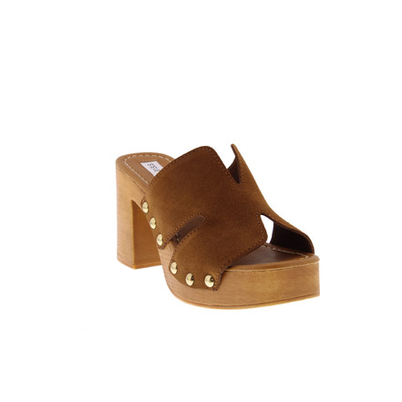 Steve Madden slippers cognac