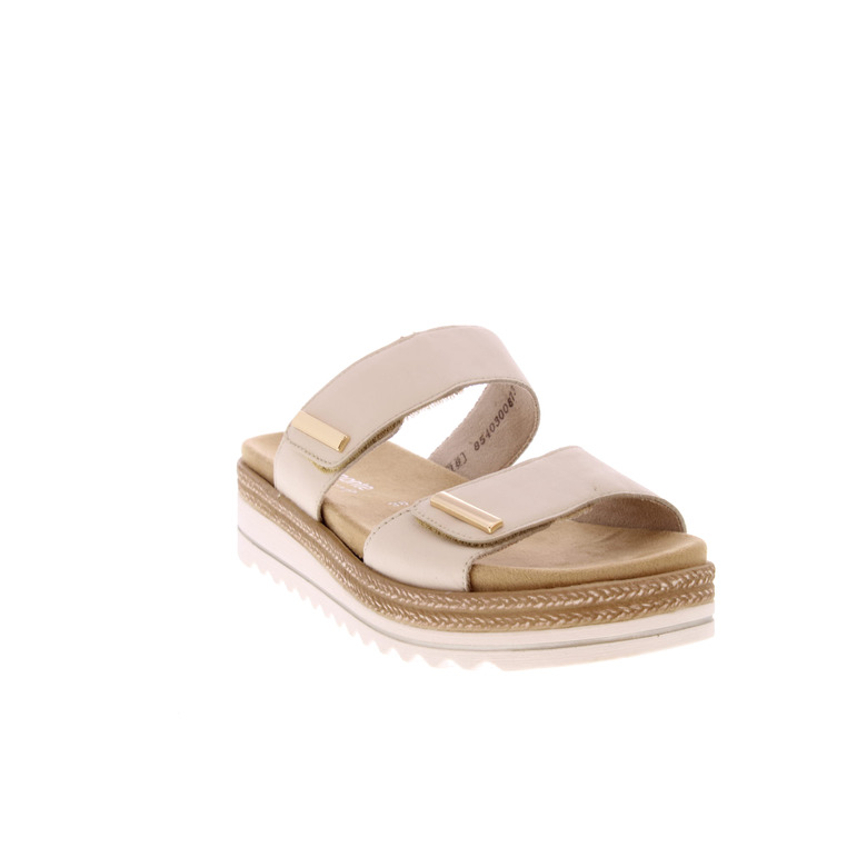 Remonte thong slippers ecru 2