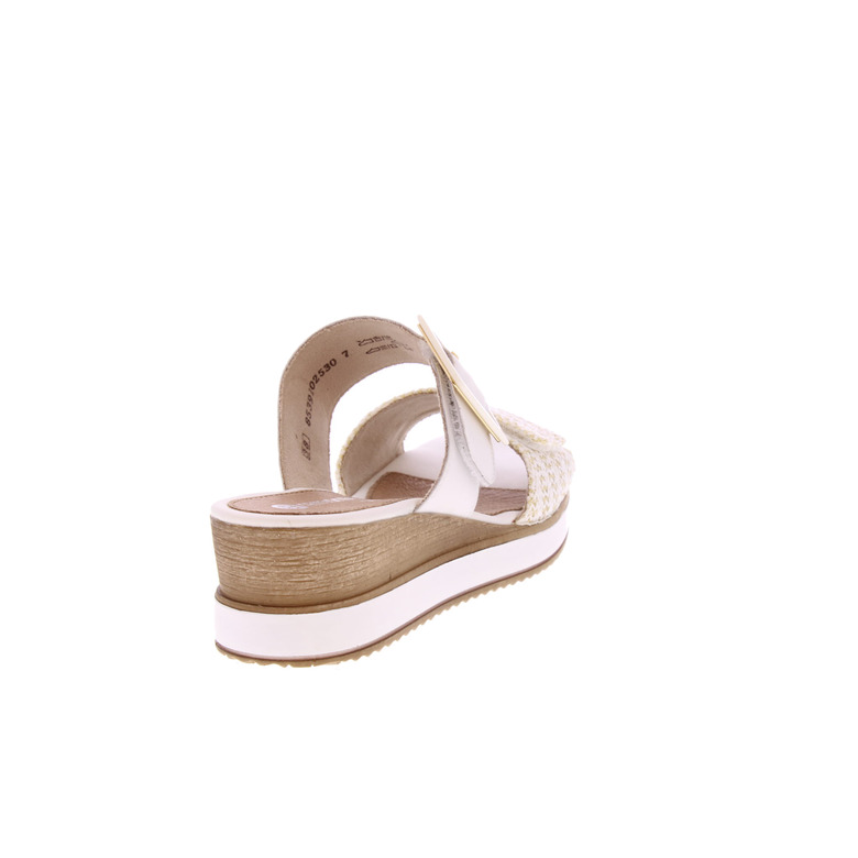 Remonte thong slippers white 4