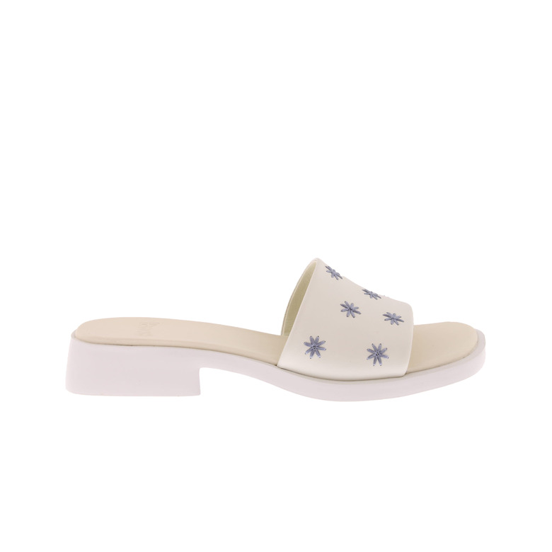 Camper thong slippers white 1
