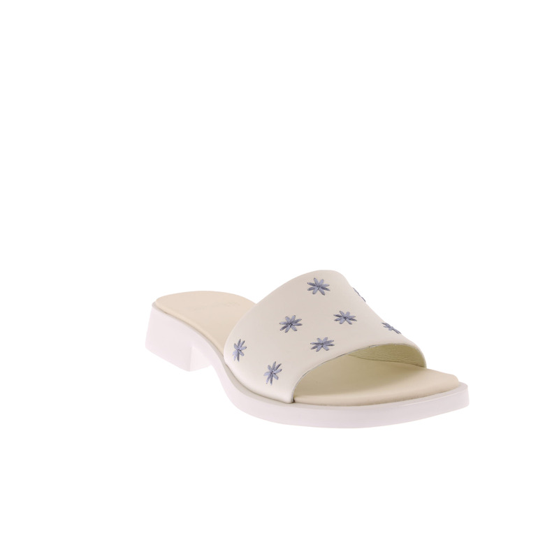 Camper thong slippers white 2