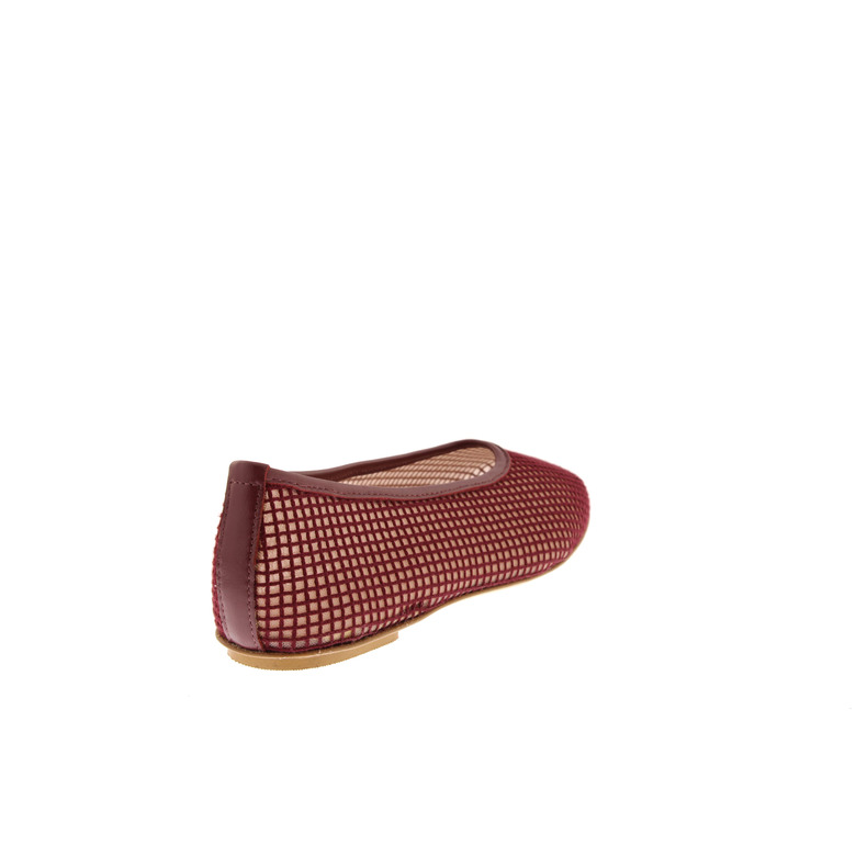 Odare ballerines bordeaux 4