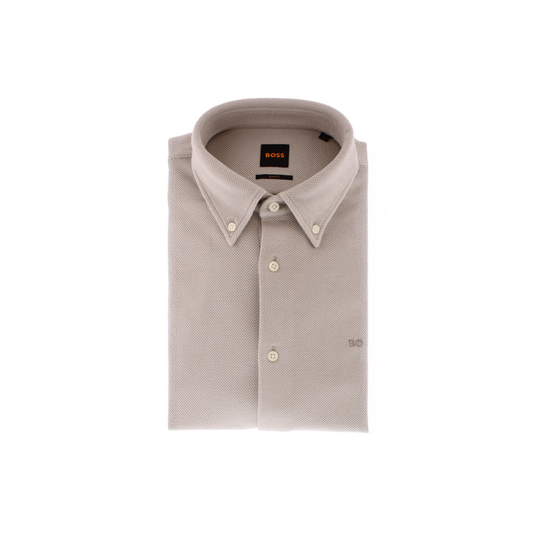 Boss hemd beige 1