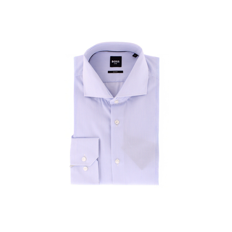 Boss chemise bleu 1