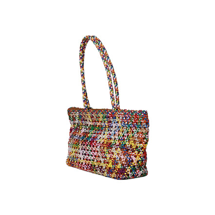 Allan K shopper multicolor