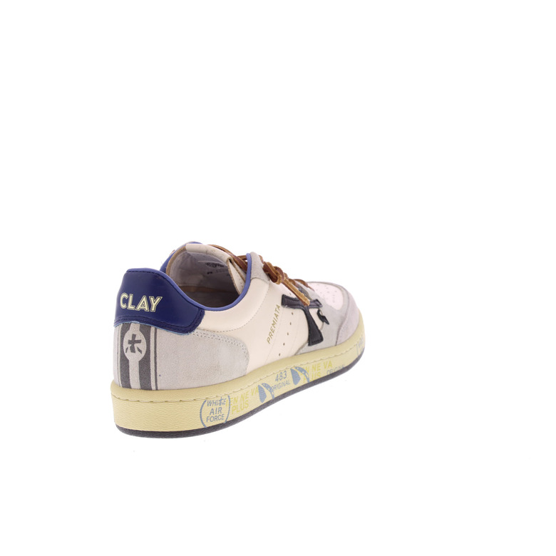 Premiata sneakers ecru 4