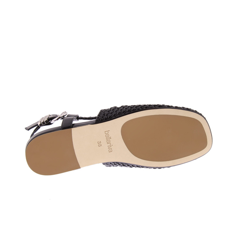 Laura Bellariva slingbacks black 5