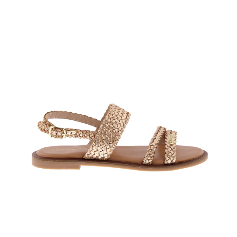 Les Tropeziennes sandalen goud 1