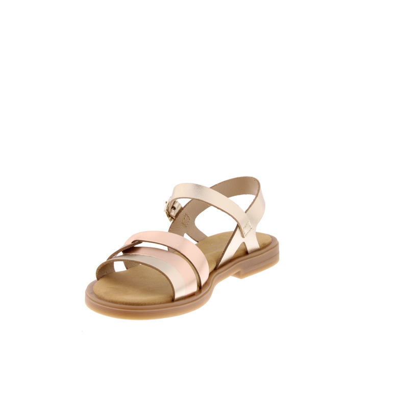 Beberlis sandalen gold 3