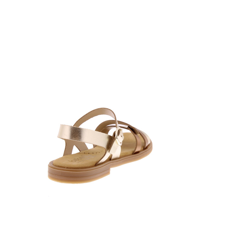 Beberlis sandalen gold 4