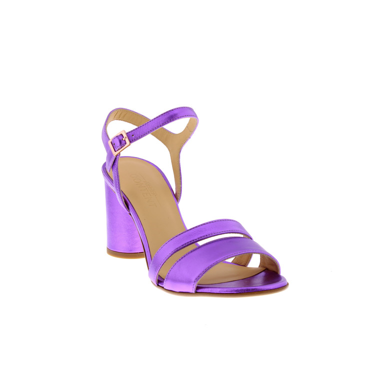Atelier Content sandalen paars 2
