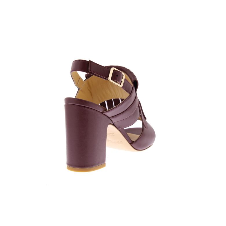 Atelier Content sandalen bordeaux 4