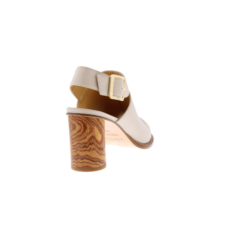 Atelier Content sandalen ecru 4