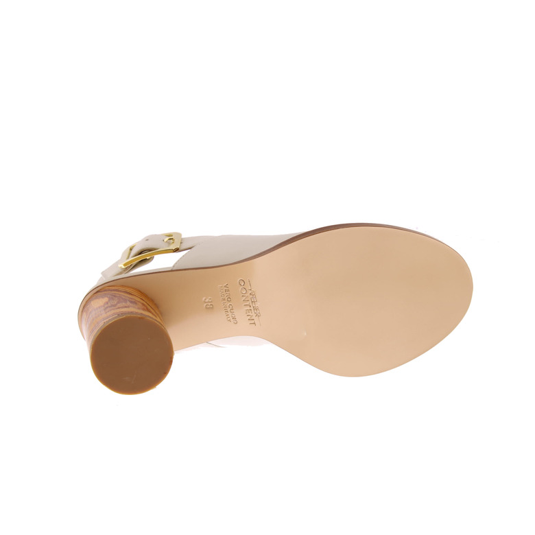 Atelier Content sandalen ecru 5