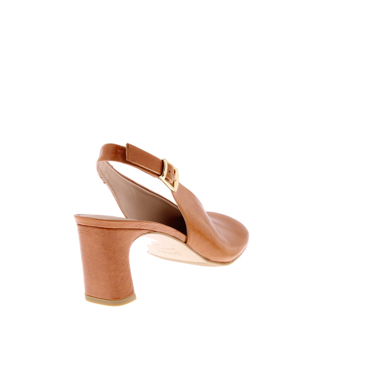 Zinda slingbacks orange 4