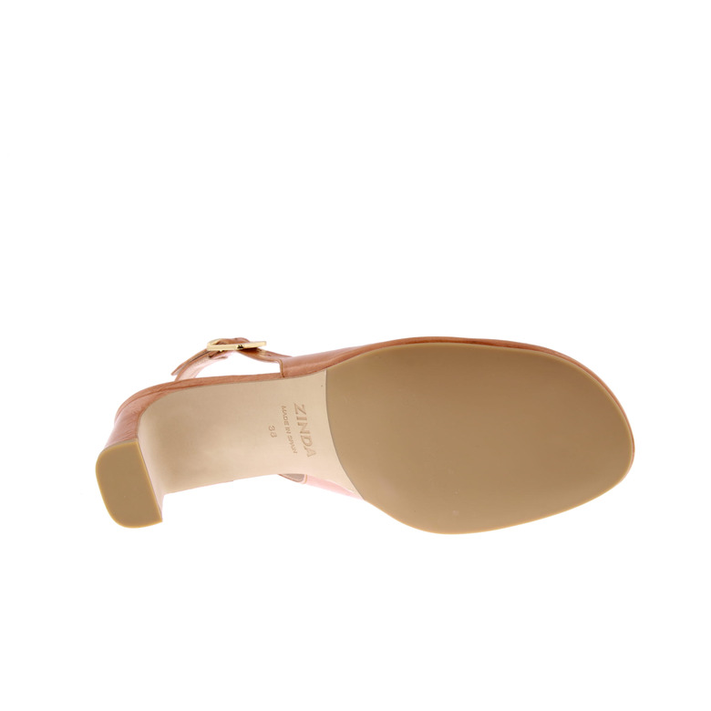 Zinda slingbacks orange 5