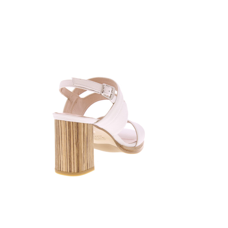 Zinda sandals white 4