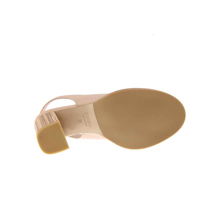 Zinda sandals nude 5