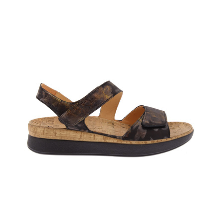 Think! sandalen zwart