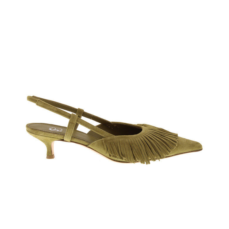 Odare slingbacks green 1