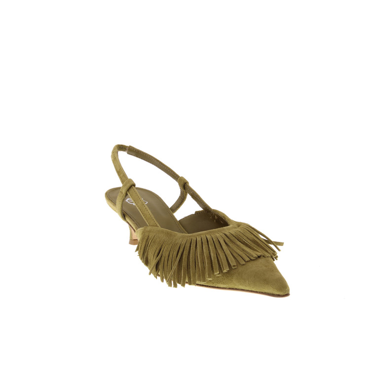 Odare slingbacks green 2