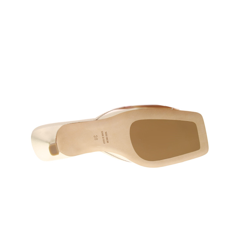Odare thong slippers gold 5