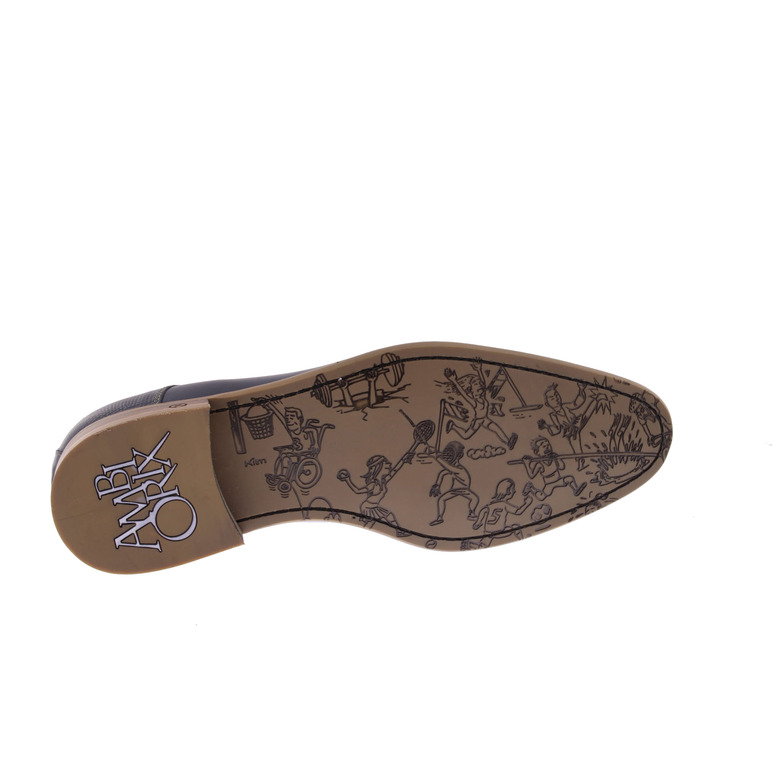 Ambiorix schnürschuhe blau 5