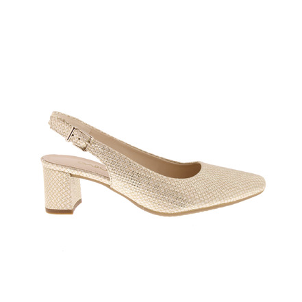 Gabor slingbacks gold