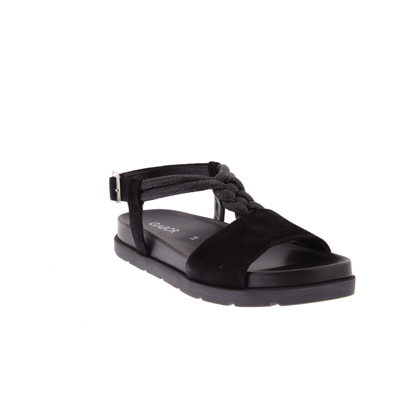 Gabor sandalen schwarz 2