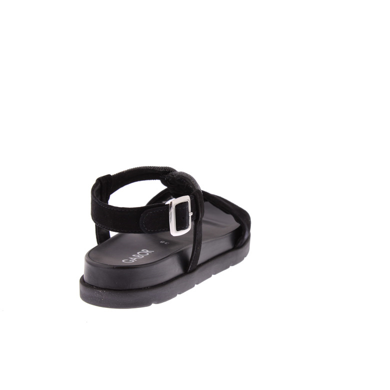 Gabor sandalen schwarz 4