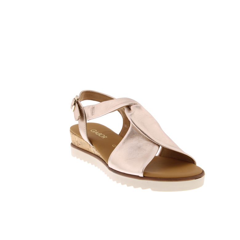 Gabor sandalen bronze 2