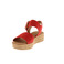 Gabor sandalen rot 3